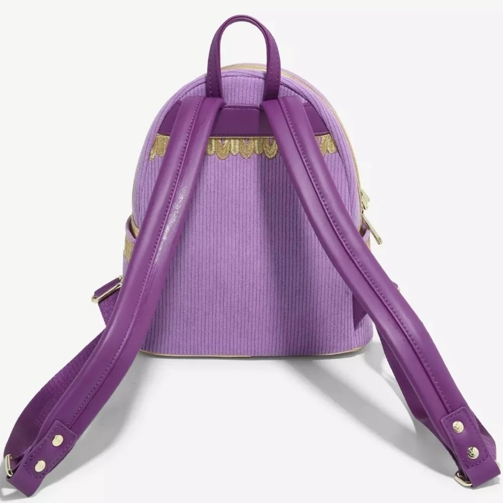Disney Beauty & the Beast Chip Corduroy LOUNGEFLY Mini Backpack